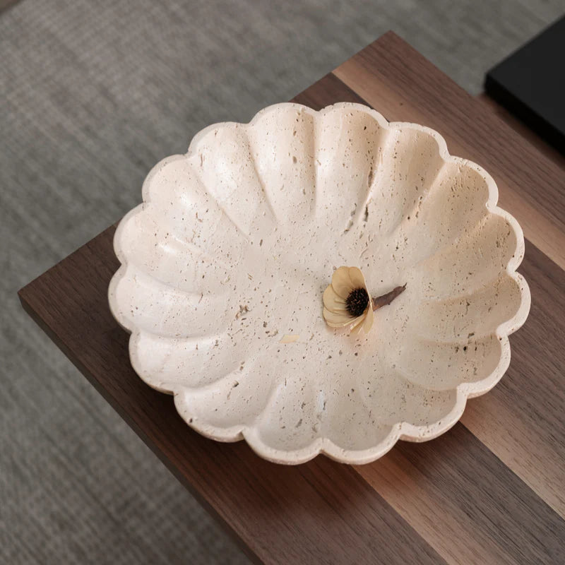 Travertine Marble Bowl