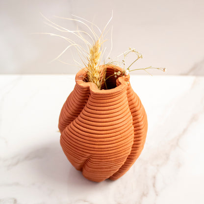 Terracotta Twisted Vase Vol 1