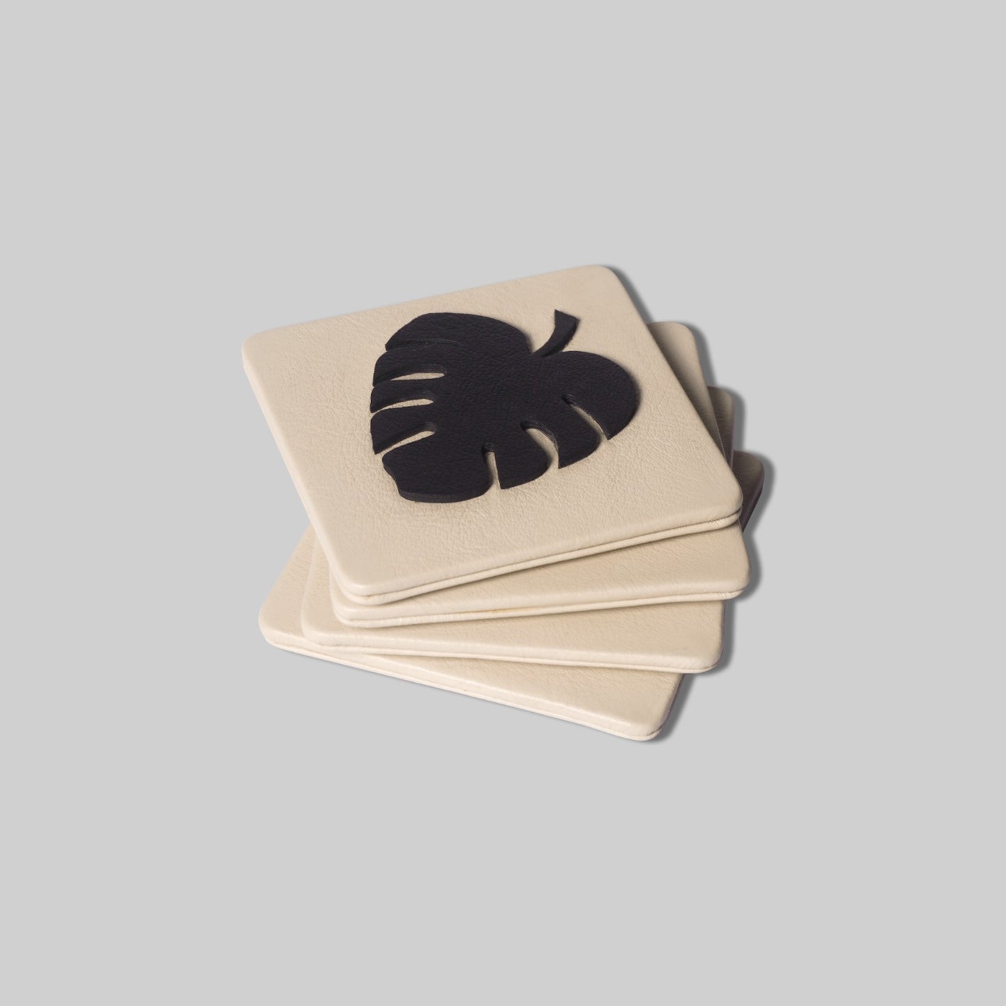 Leafy Coasters (Set of 4)