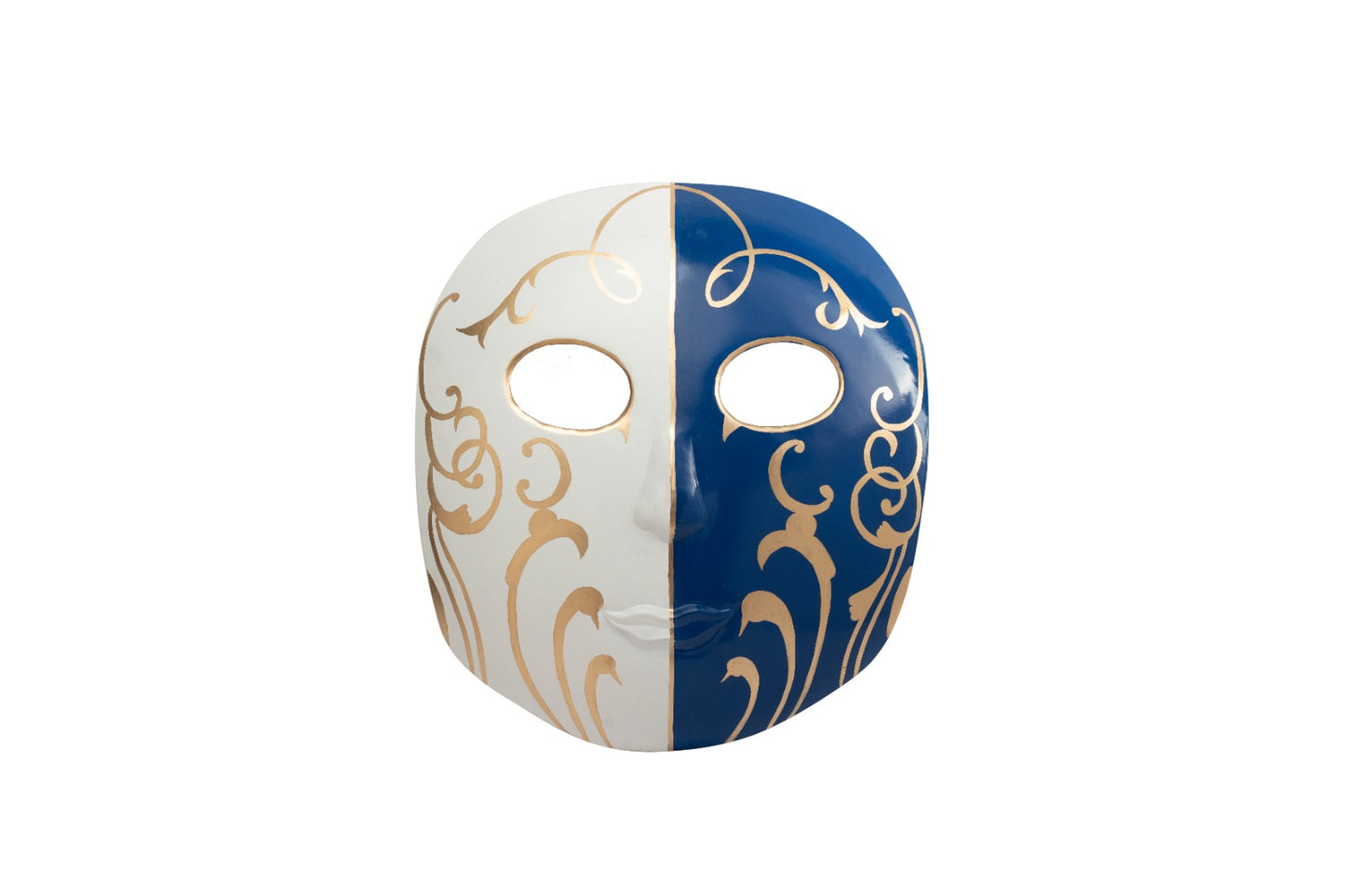 Elegance Duo Hand-Painted Metal Mask