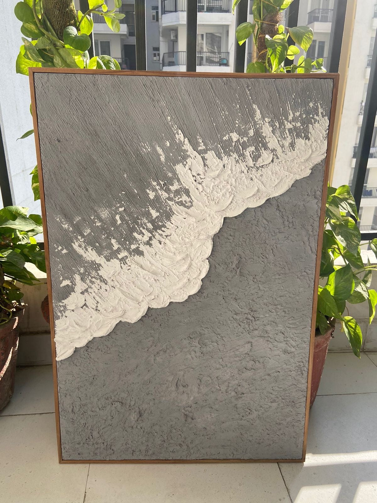 3D Ocean Painting - Aqua