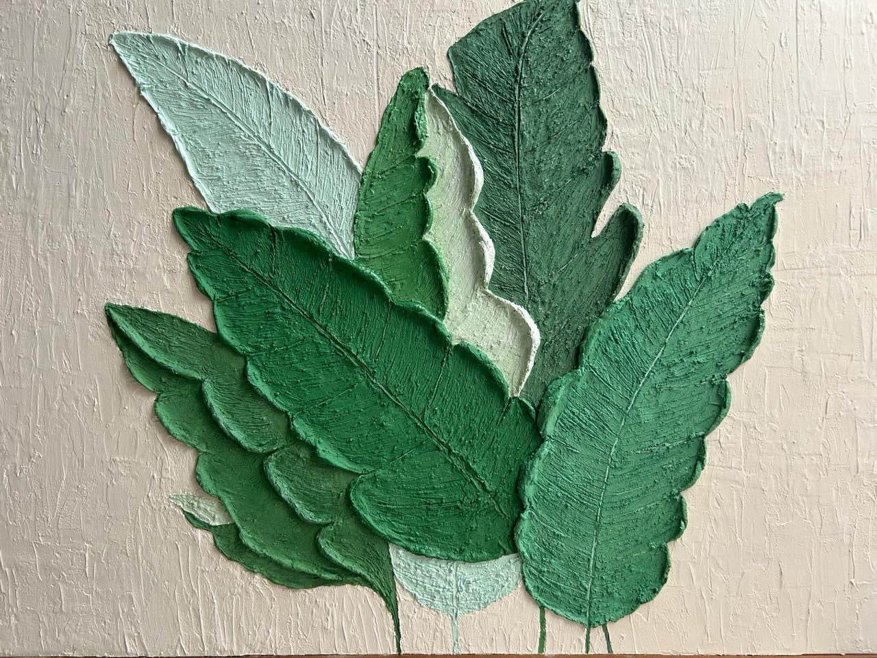 Leaf Texture Art