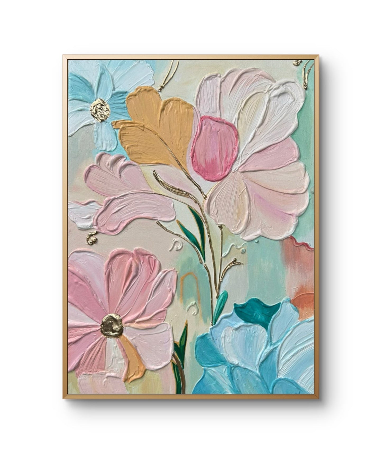 Floral Texture Art