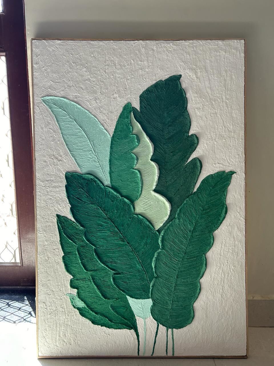Leaf Texture Art