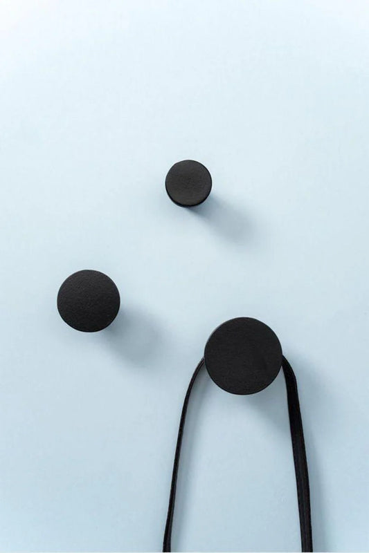 Matte Black/ Brown Wall Hook
