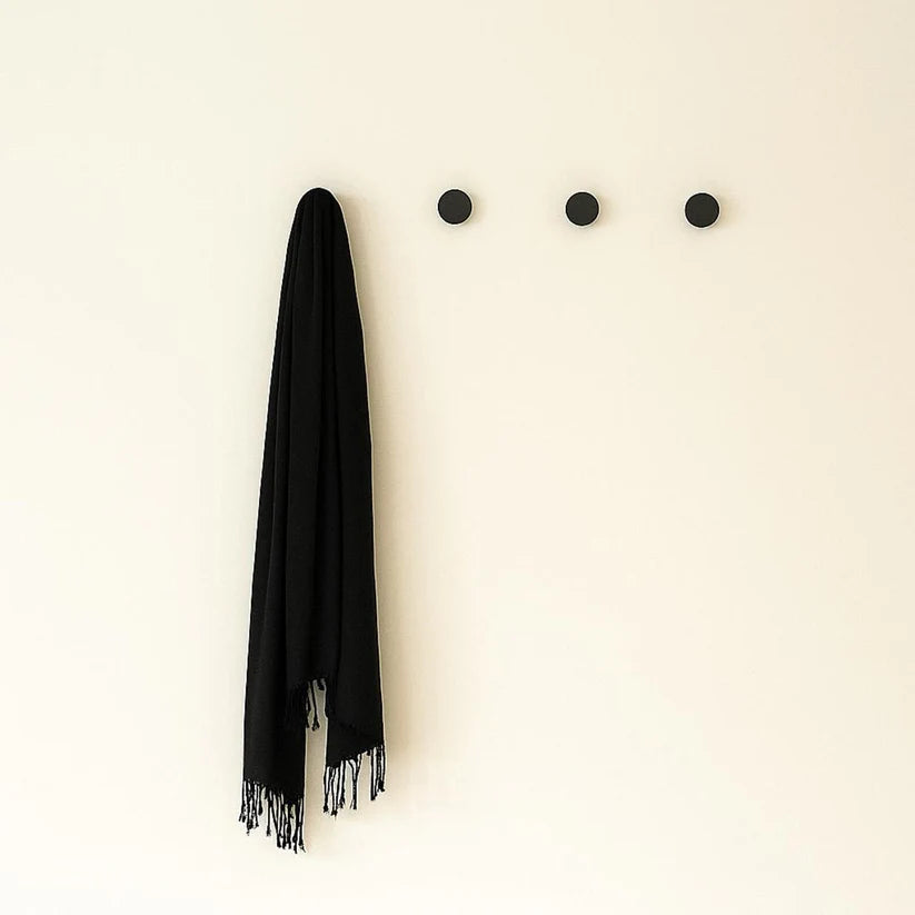 Matte Black/ Brown Wall Hook