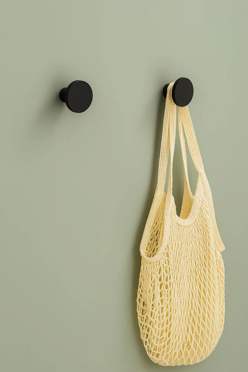 Matte Black/ Brown Wall Hook