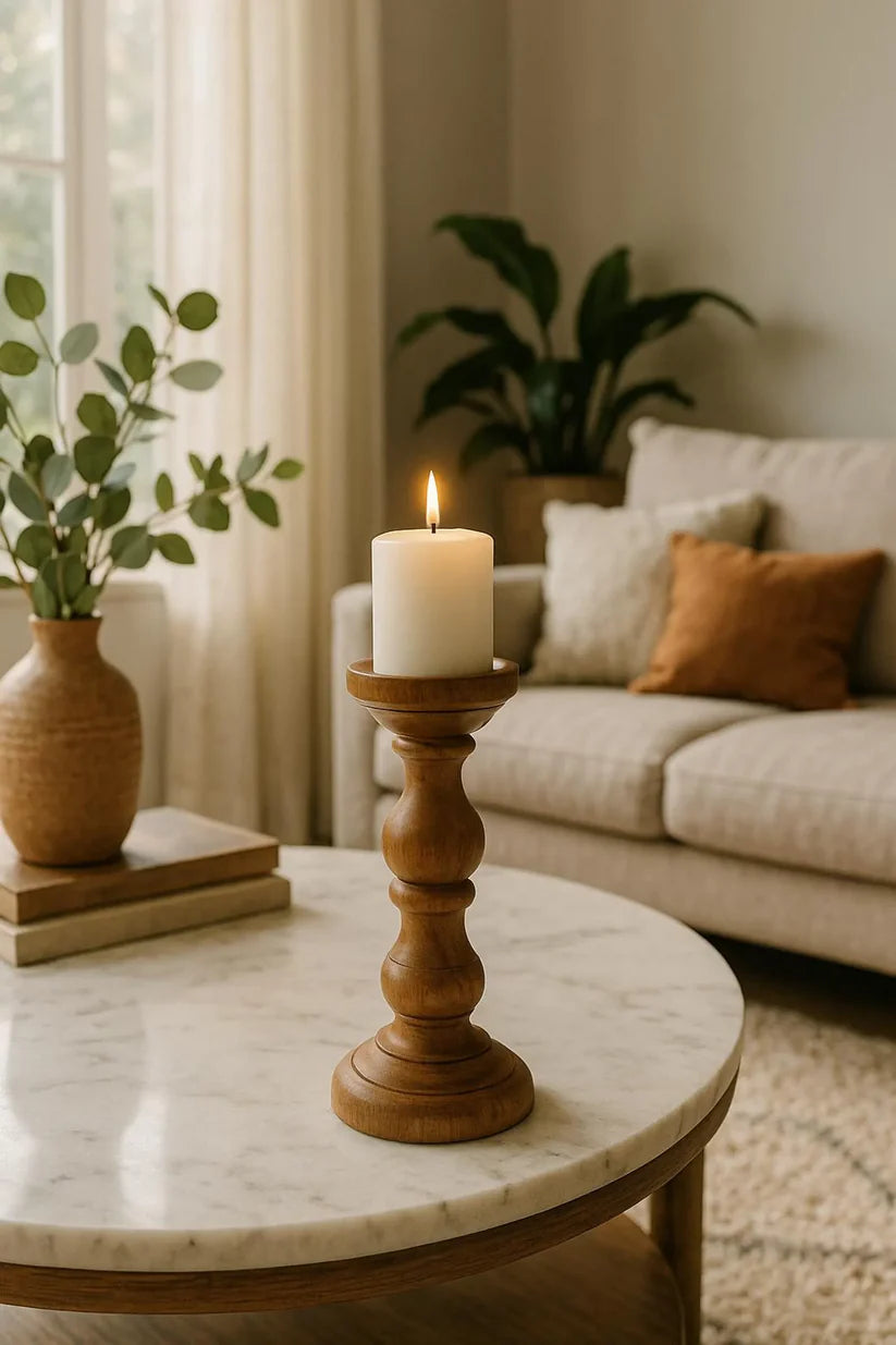 Modern Boho Candle Stand