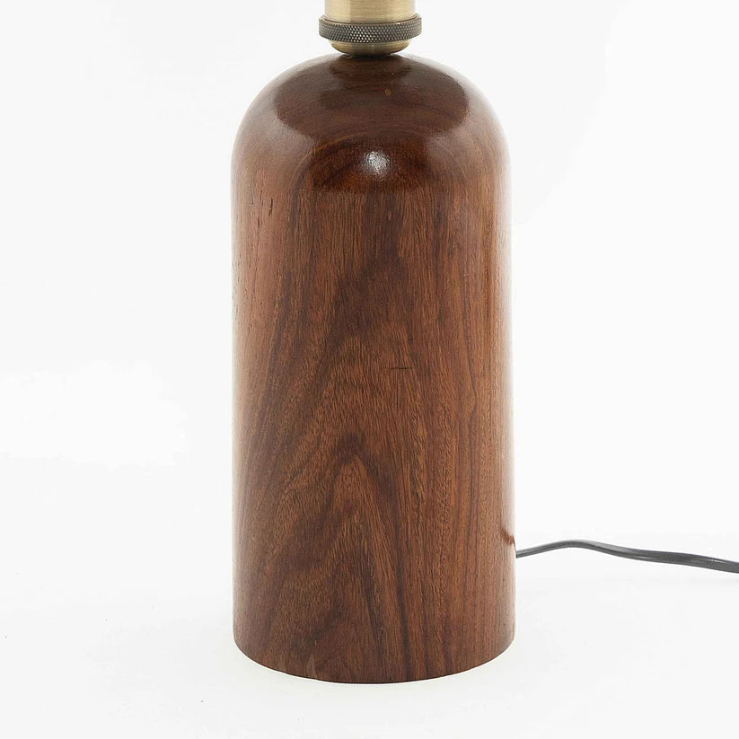 Sacred Glow Wooden Table Lamp