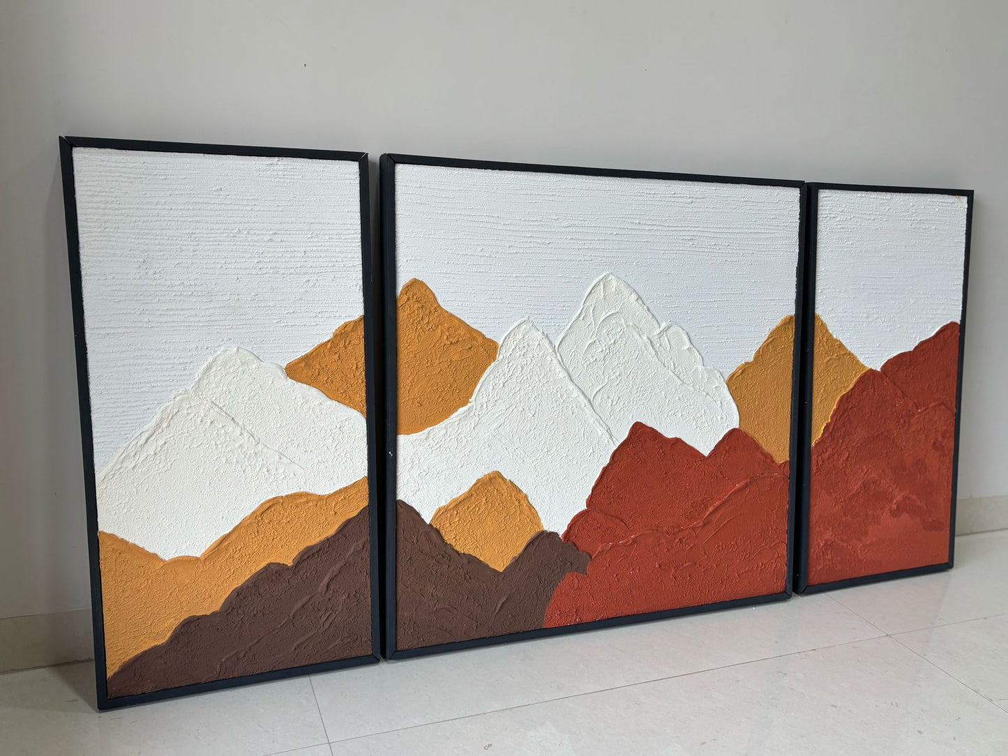 Textured Mountain (Set of 3)