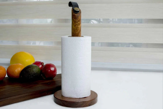 Wooden Paper Roll Holder