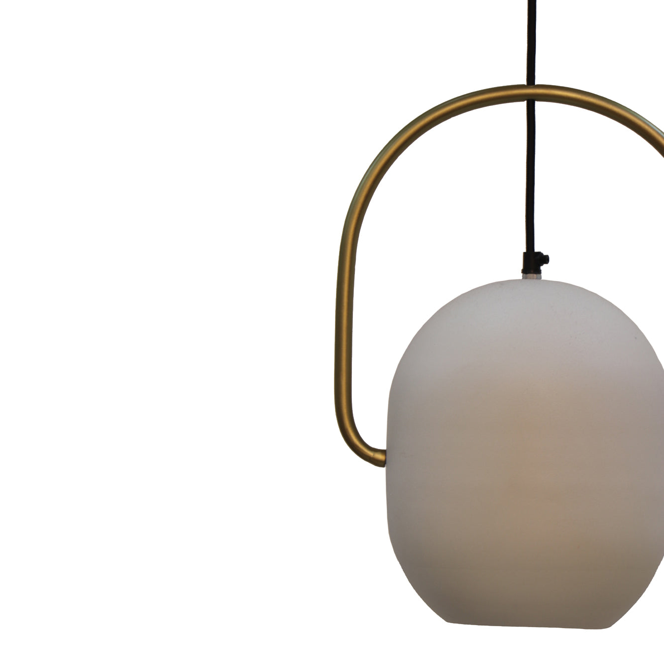 Ezhil White Hanging Lamp