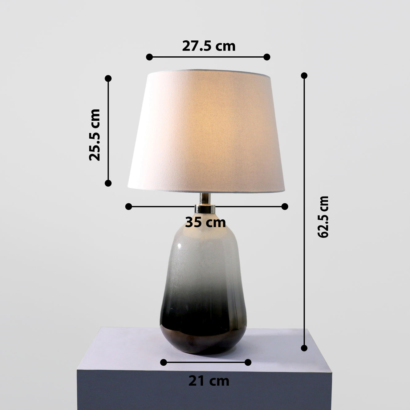 Walze Dark Table Lamp