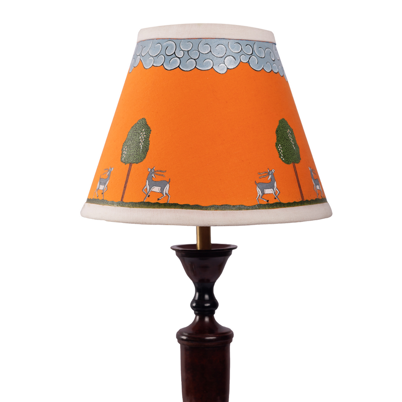Table Lampshades With Handpainted Artwork 5