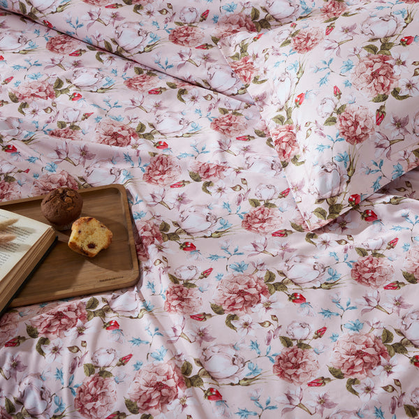 Harbour Digital Printed Bedsheet Set