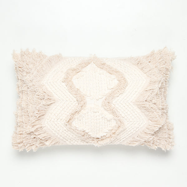 Prom Cushion Cover With Fringe Lace