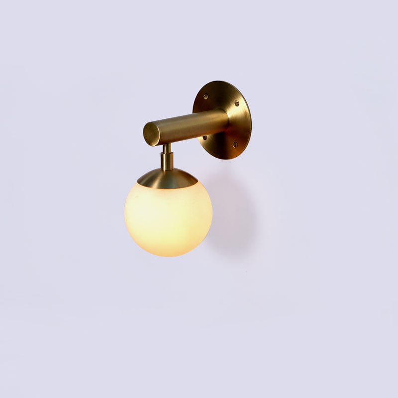 Dot Wall Sconce Small Glass Globe