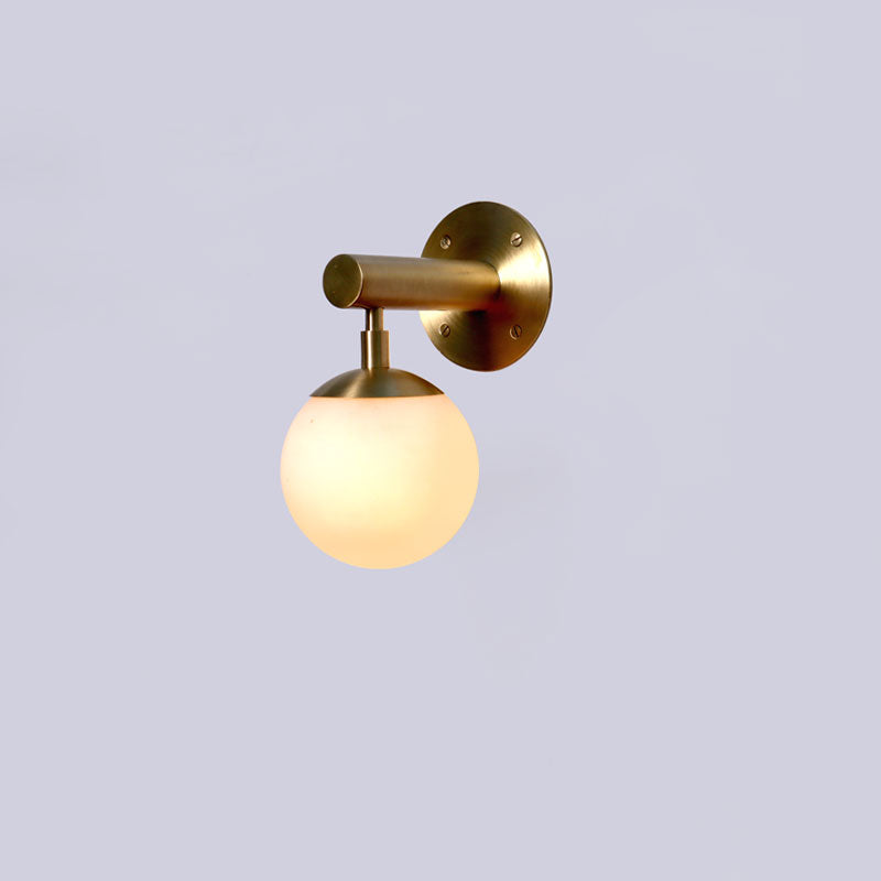 Dot Wall Sconce Small Glass Globe