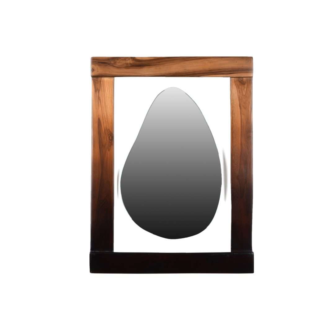 Brown Sprinkle Wall Mirror