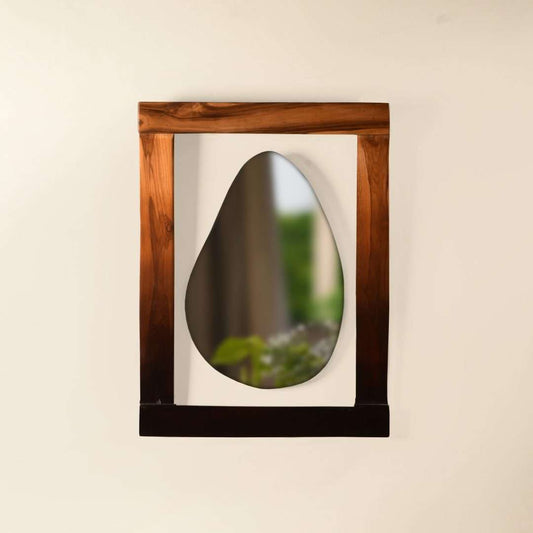 Brown Sprinkle Wall Mirror