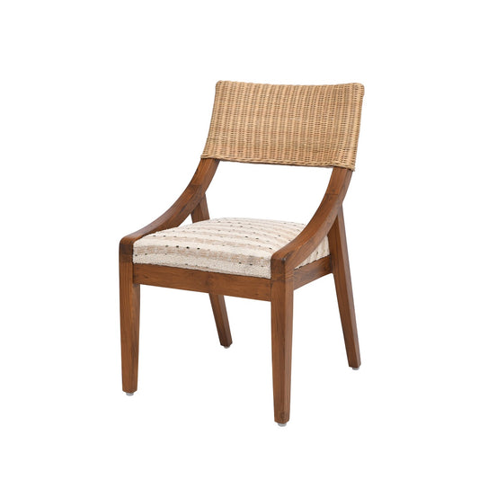 Mongar Cane Teak Wood Chair