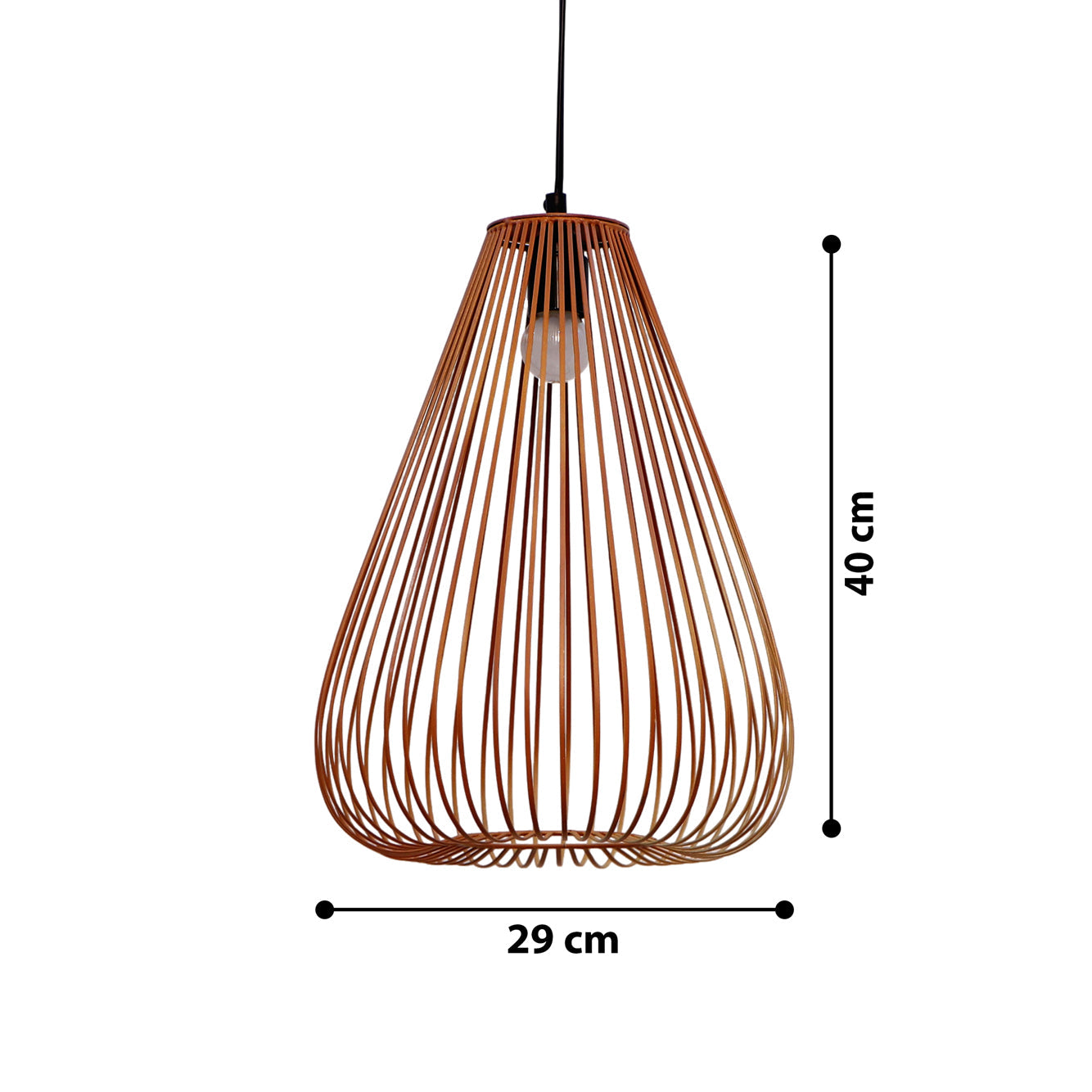 Zura Eye Drop Hanging Lamp