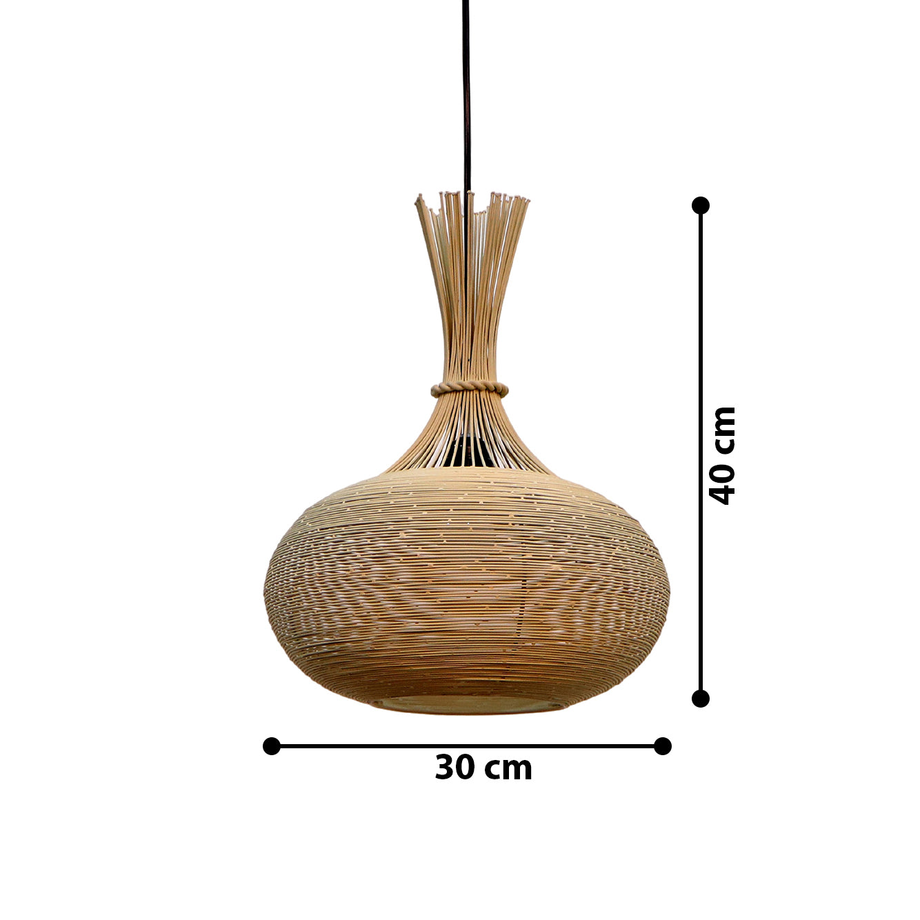 Klec Round Hanging Lamp