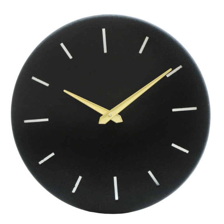 Charming Black Wall Clock