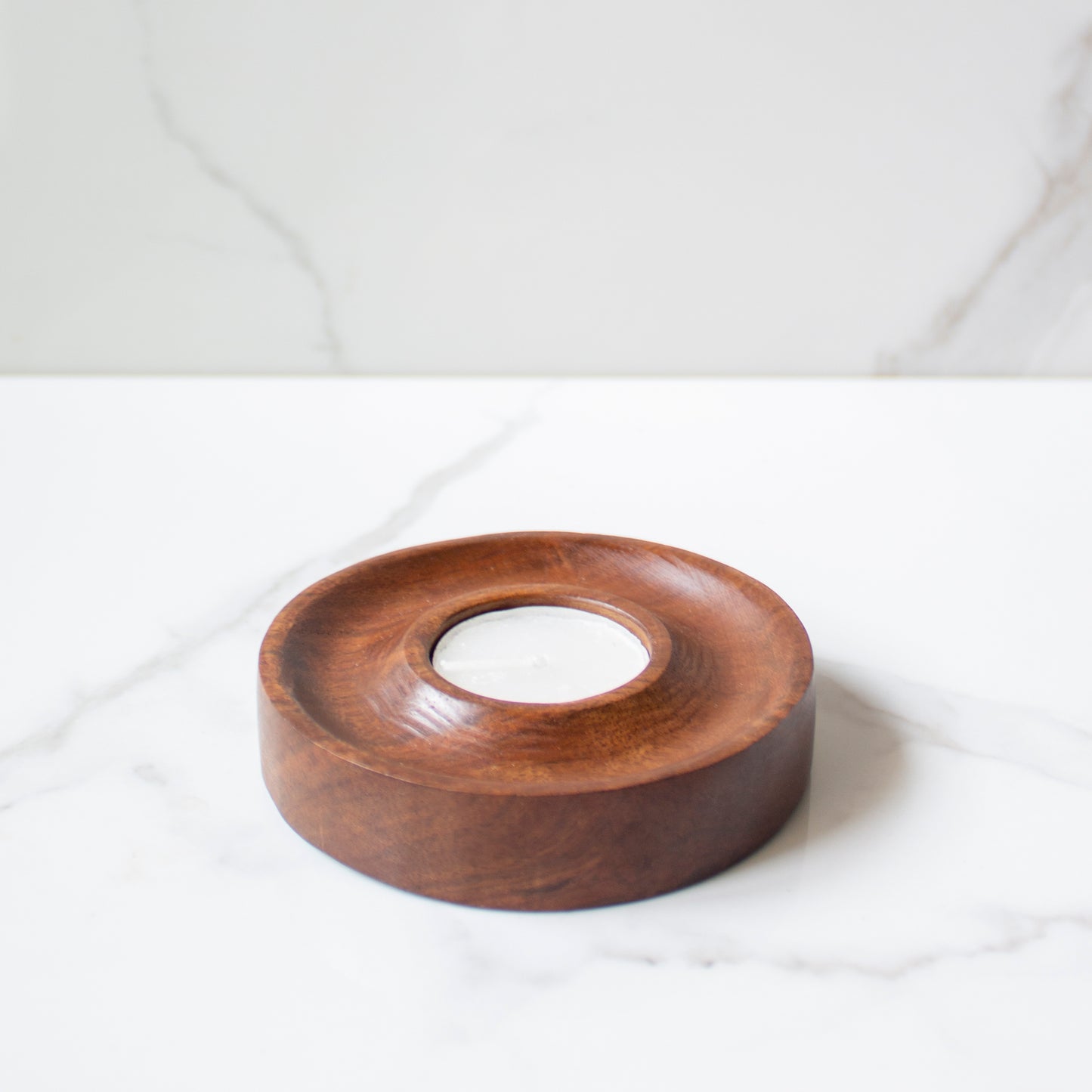 Concentric Tealight Candle