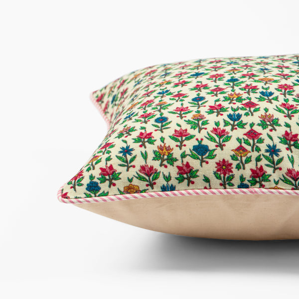 Muhly Cotton Printed Cushion Cover