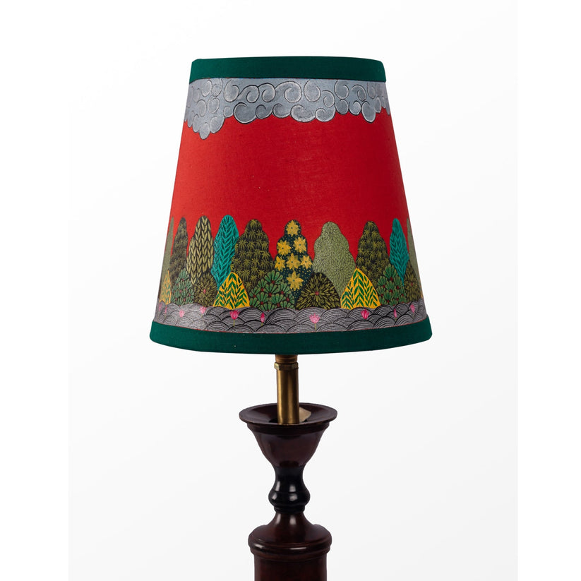 Table Lampshades With Handpainted Artwork 3