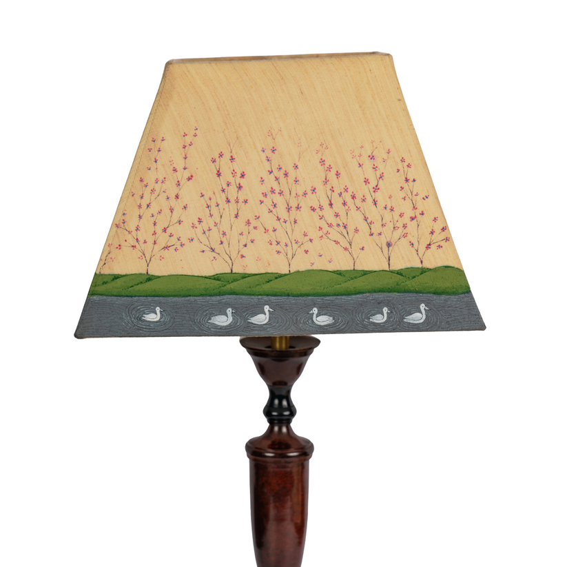 Table Lampshades With Handpainted Artwork 11