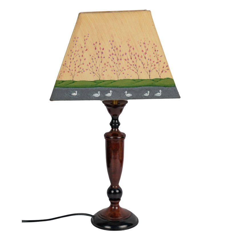 Table Lampshades With Handpainted Artwork