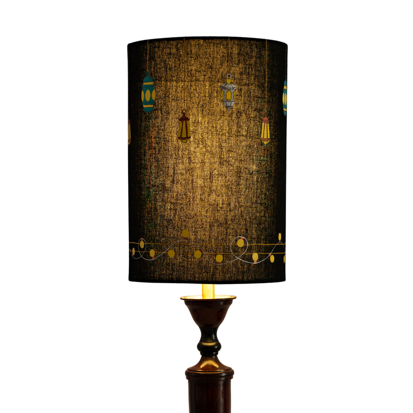 Table Lampshades With Handpainted Artwork