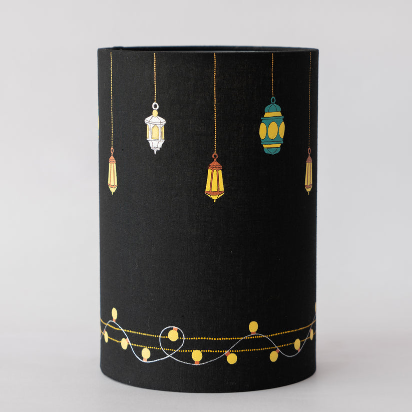 Table Lampshades With Handpainted Artwork