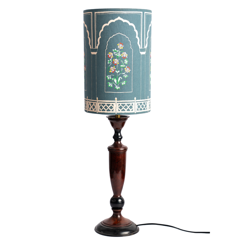 Table Lampshades With Handpainted Artwork