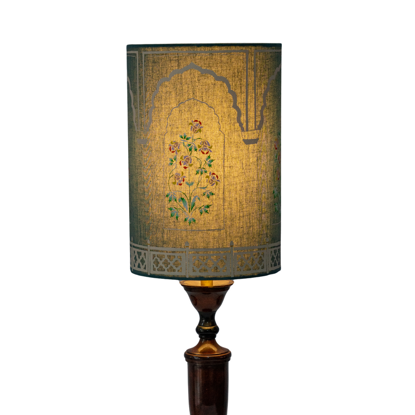 Table Lampshades With Handpainted Artwork