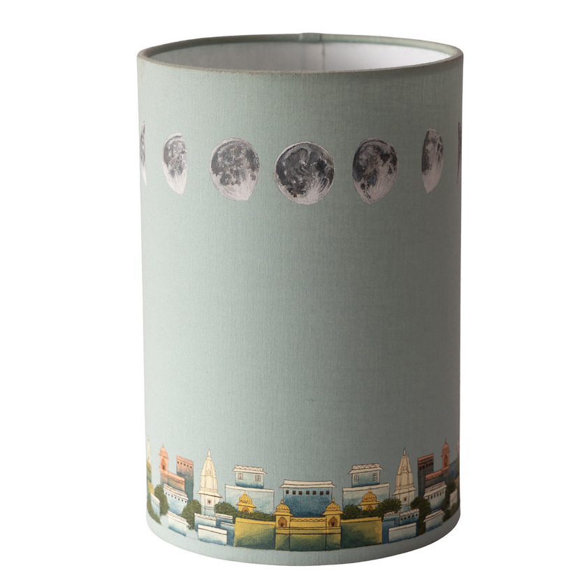 Table Lampshades With Handpainted Artwork