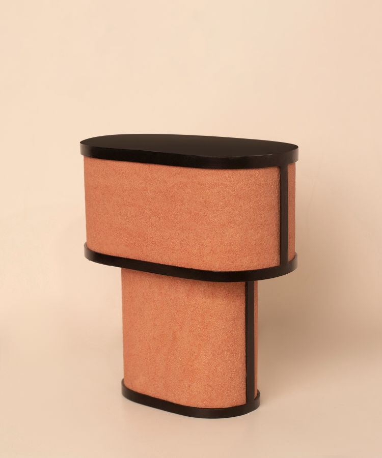 Niko Table Lamp - Red Sand Stone (Small)
