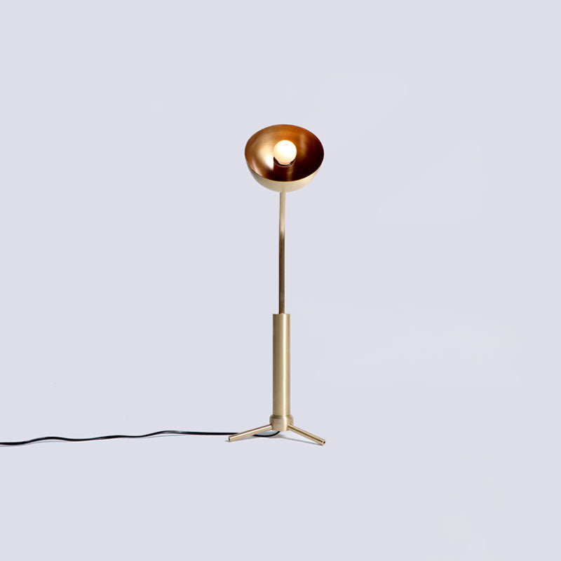 Rhythm Desk Lamp Brass Dome