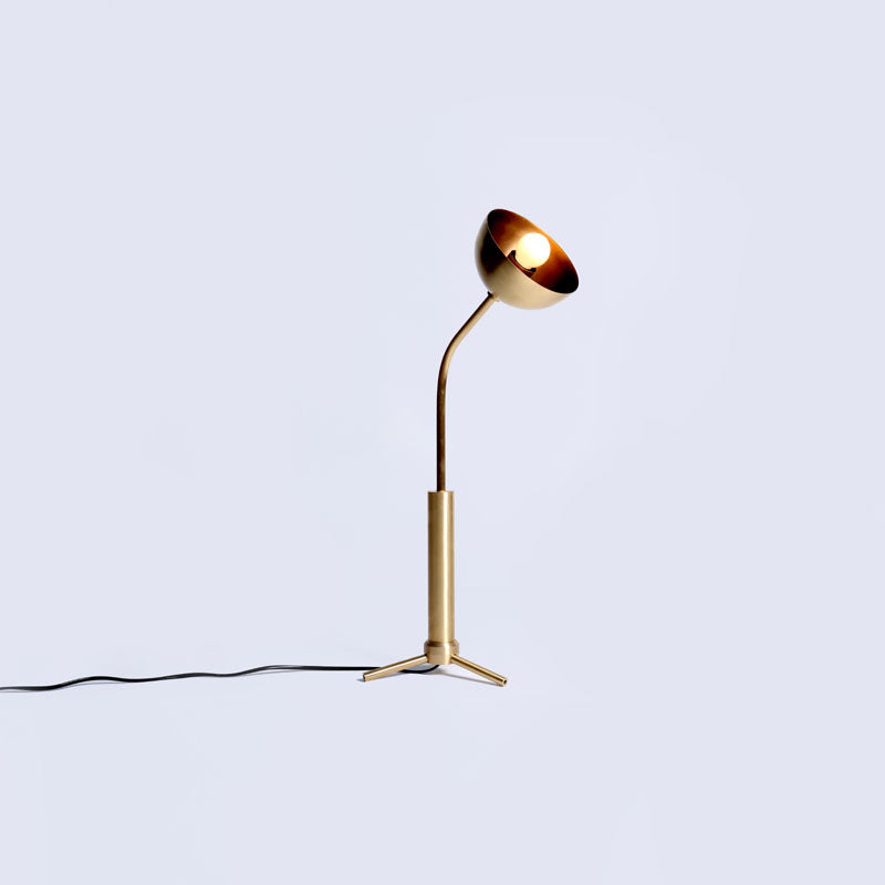 Rhythm Desk Lamp Brass Dome