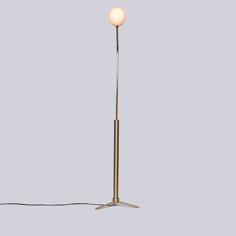 Rhythm Floor Lamp Glass Globe