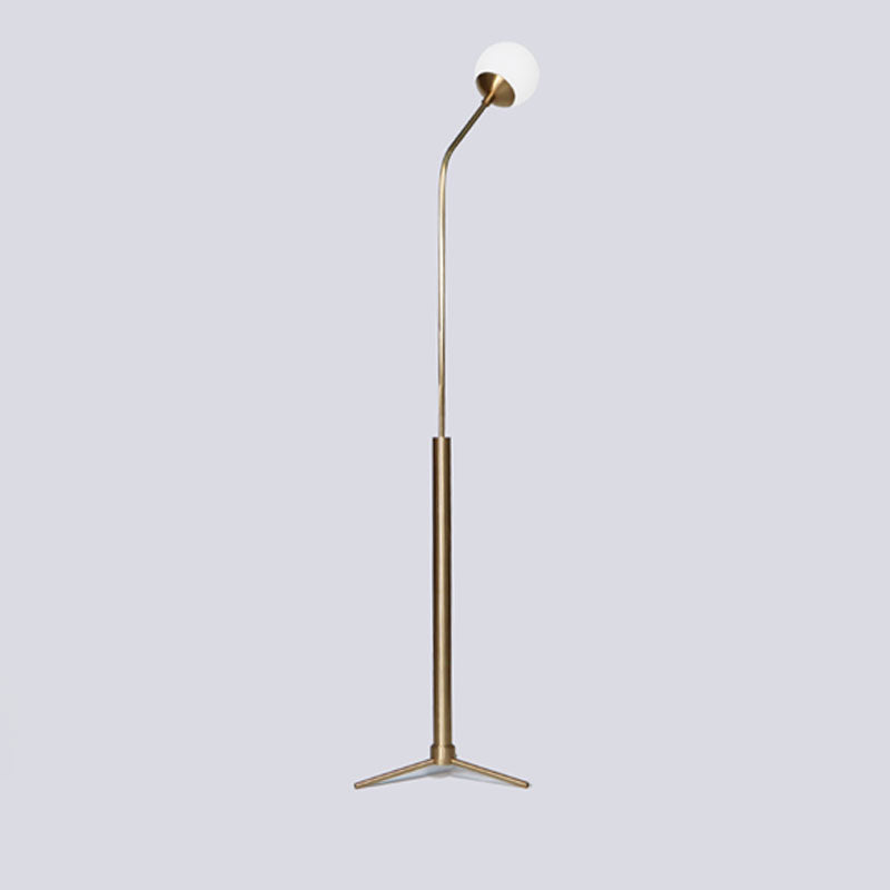 Rhythm Floor Lamp Glass Globe