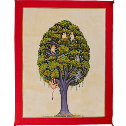 Tree Pichwai Painting