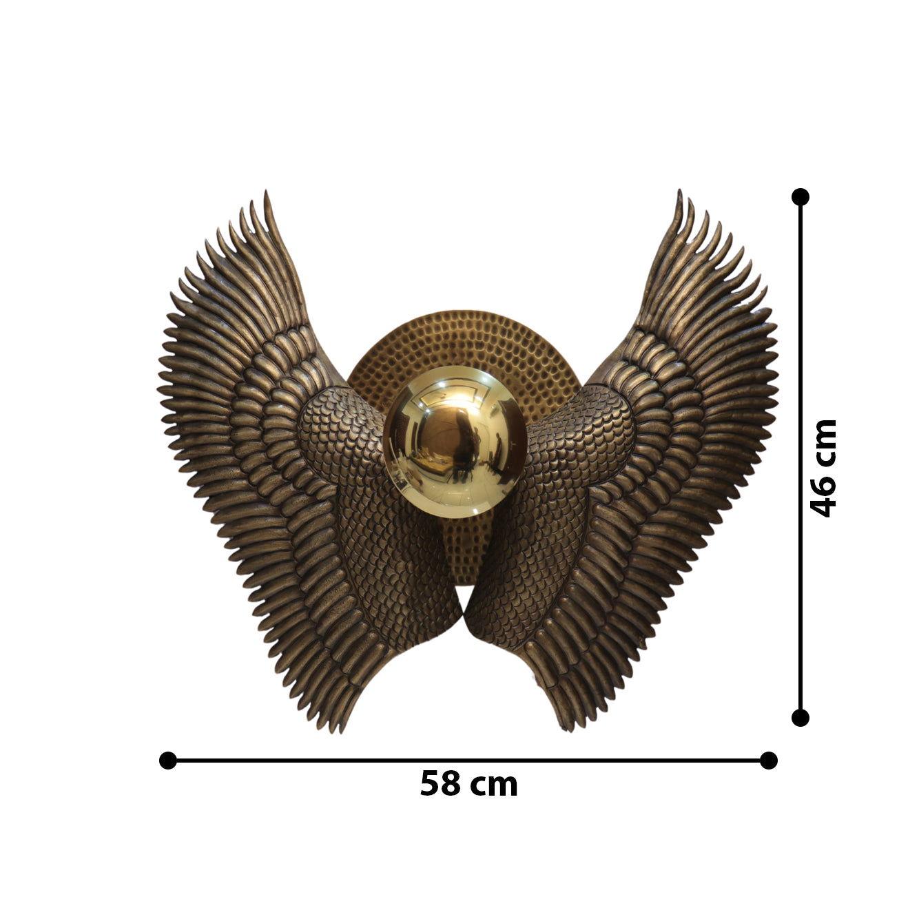 Adler Wing Wall lamp