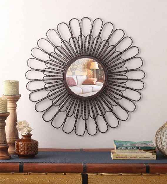 Finnish Convex Decorative Wall Mirror