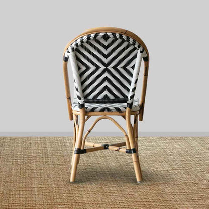 French Quarter Bistro Chair - Chevron design