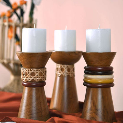 Troika Candle Holder